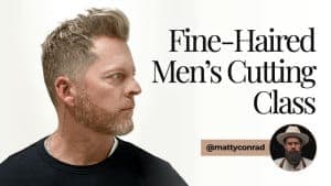 Fine-Haired Men’s Cutting